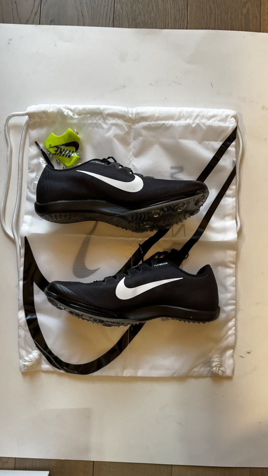 Nike Nike Air Zoom Maxfly More Uptempo Black White men spike sz 8 Size US 8 / EU 41 - 2 Thumbnail