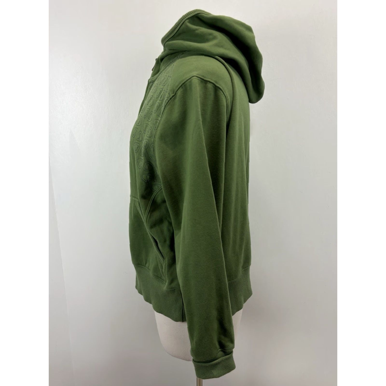 Nike Nike ACG Women Jacket Hoodie Cotton XL Full Zip Logo Green Embroidered Size XL / US 12-14 / IT 48-50 - 2 Thumbnail
