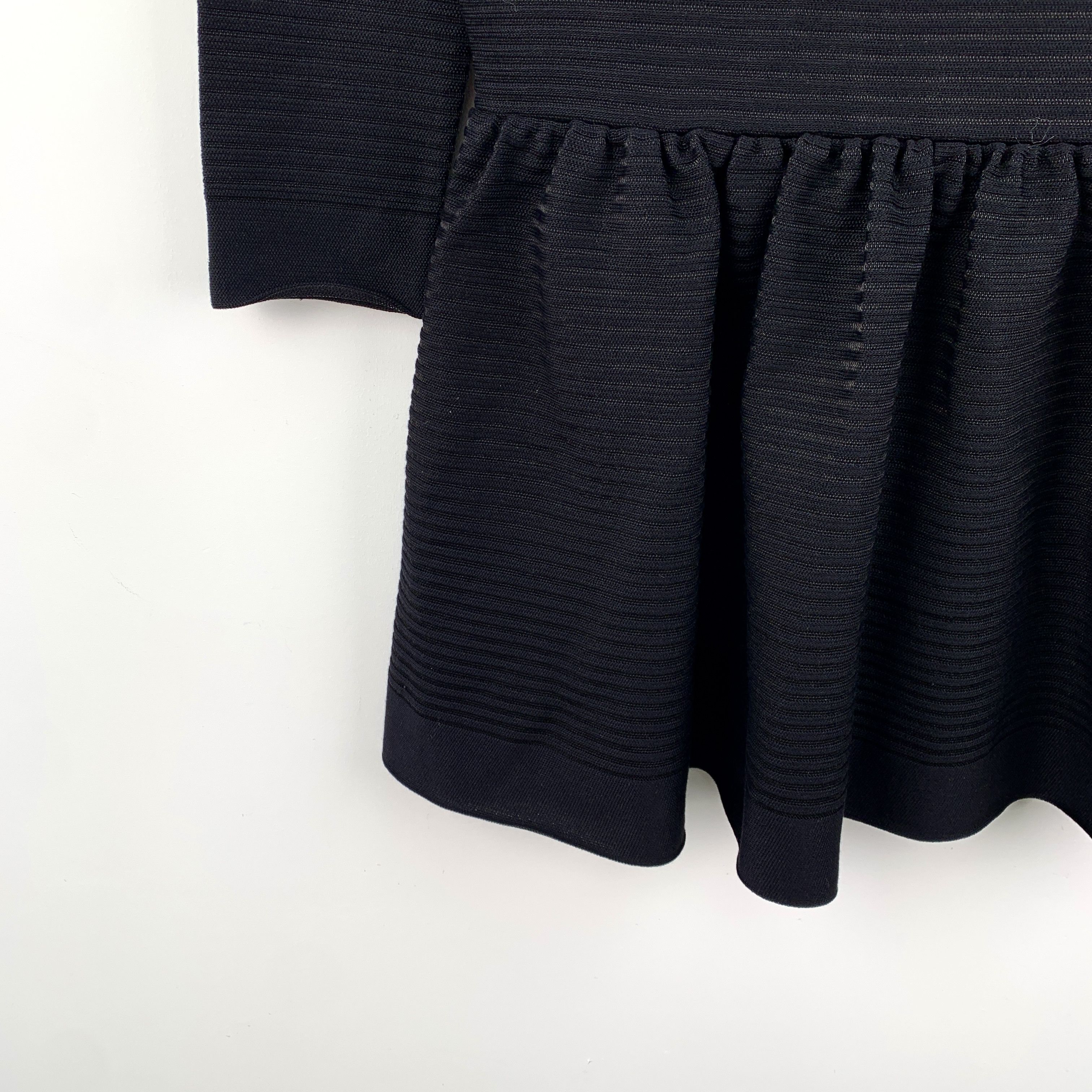 Dior Dior Dress Silk V-Neck Black (Size XS) Size XS / US 0-2 / IT 36-38 - 4 Thumbnail