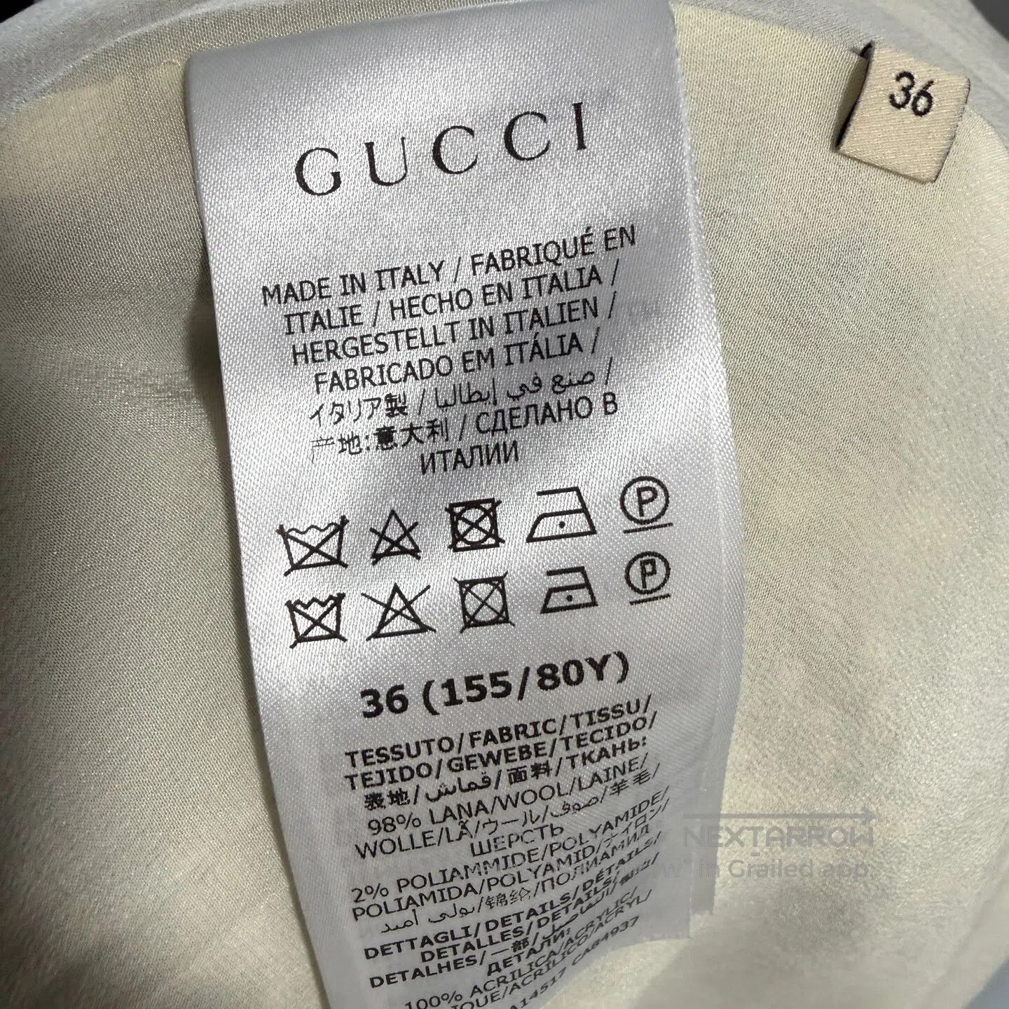 Gucci Guicci Black and white tweed cardigan| Size XS / US 0-2 / IT 36-38 - 5 Thumbnail