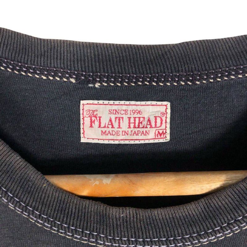 The Flat Head Vintage 90s The Flat Head Men T-Shirt Size US M / EU 48-50 / 2 - 6 Thumbnail