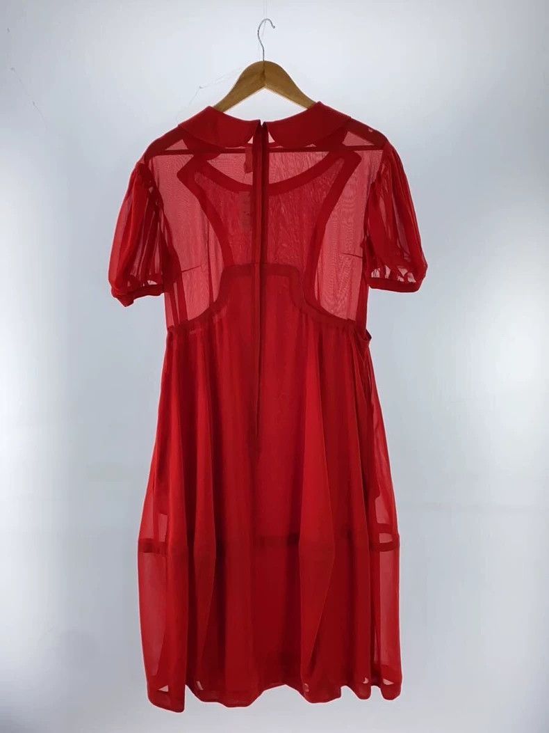 Comme des Garcons Comme Des Garcons Red Retro Design Dress Size XS / US 0-2 / IT 36-38 - 2 Thumbnail