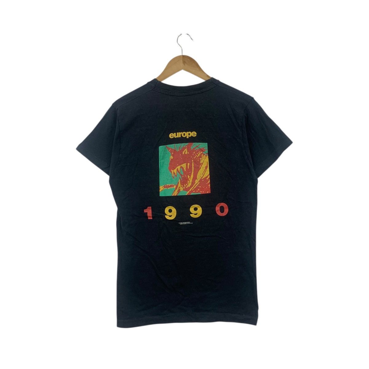 Band Tees Vintage THE ROLLING STONES x ANDY WARHOL 1990 Tour Tee Shirt Size US S / EU 44-46 / 1 - 9 Thumbnail