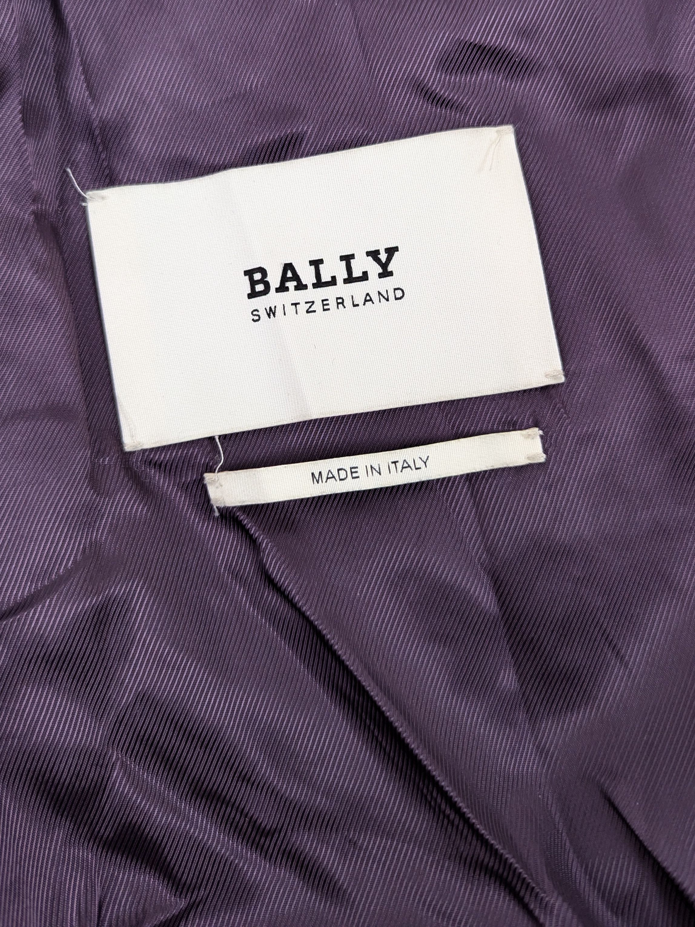 Bally Bally lilac wool coat Size S / US 4 / IT 40 - 7 Thumbnail