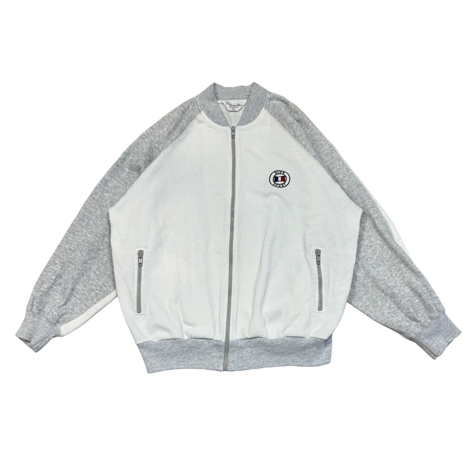 Christian Dior Monsieur × Vintage Vintage Christian Dior Sport Bomber Track Jacket Men's XL Size US XL / EU 56 / 4 - 1 Thumbnail