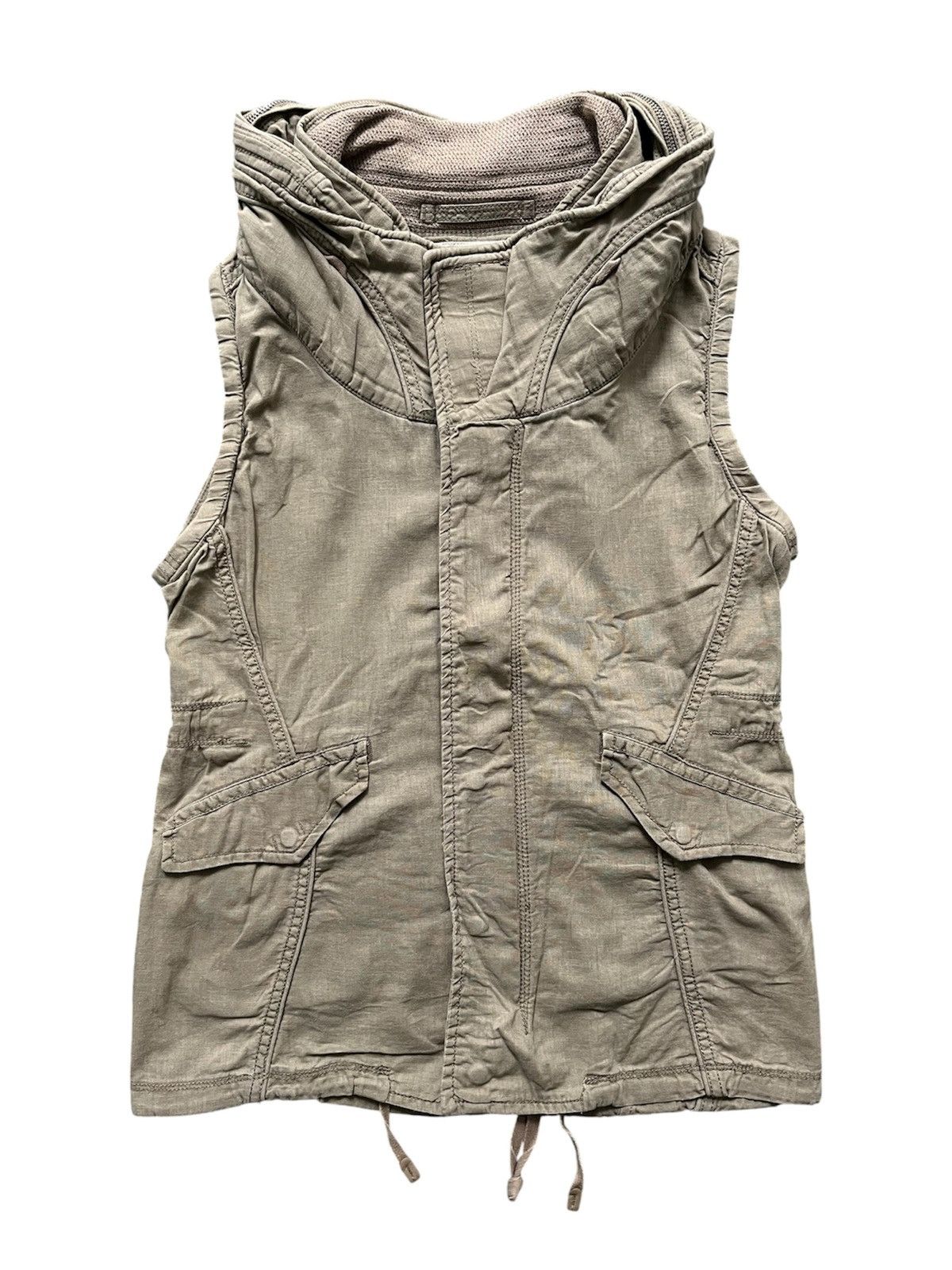 GOA GOA Bono Punk Vest Hoodie | Grailed