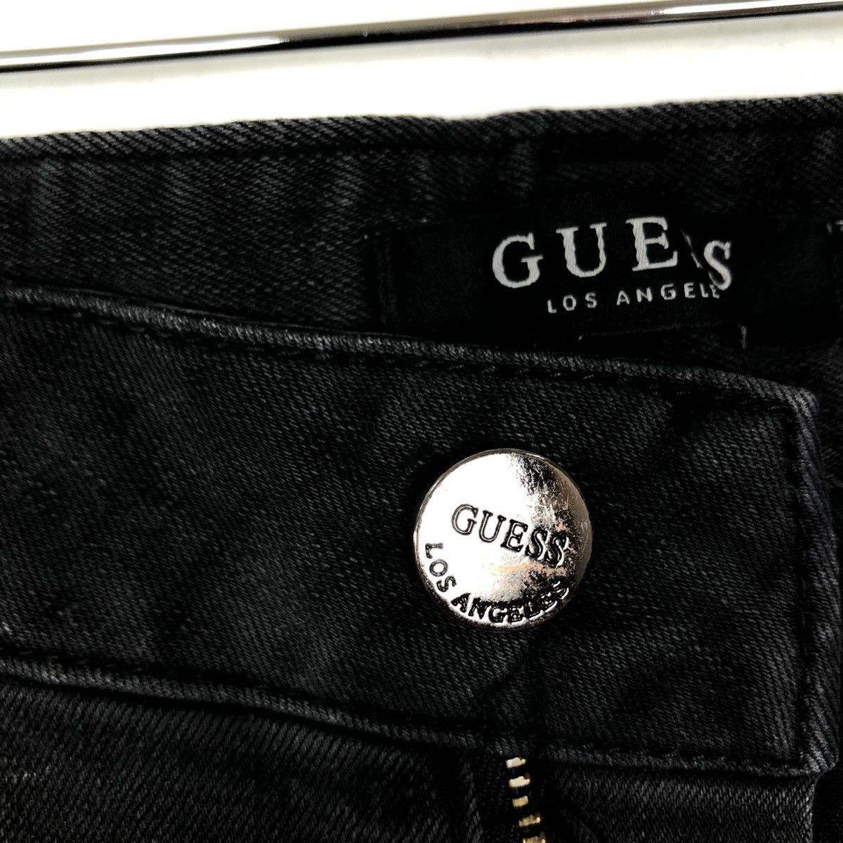 Guess 🔥90’s Vintage Denim Jeans Guess Rare Style Streetwear Size US 36 / EU 52 - 12 Thumbnail