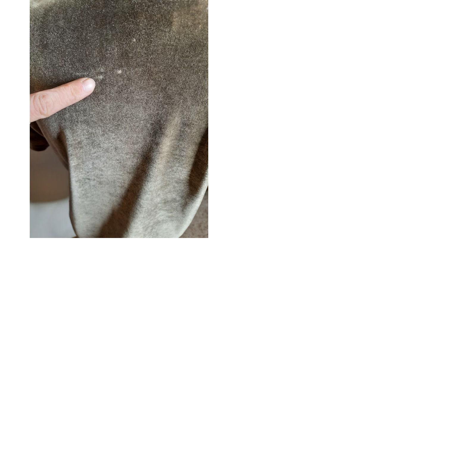 Velour VINTAGE Gemilli T-Shirt Brown Velour Short Sleeve Women's Medium 90s Velvet Cotton Nylon Spandex Cropped Formal Round Neck Women Size M / US 6-8 / IT 42-44 - 9 Thumbnail