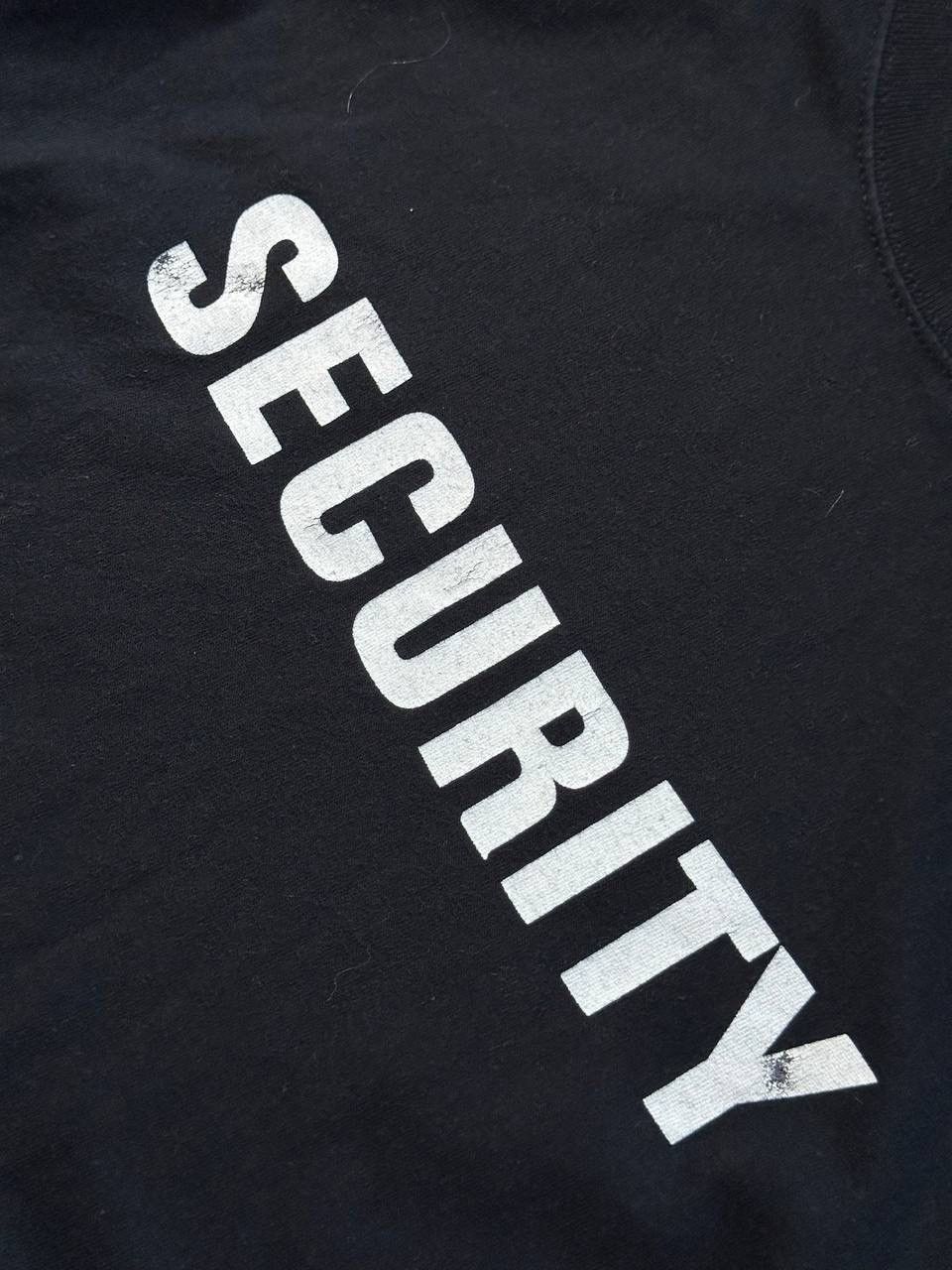 Band Tees × Vintage Anvil SECURITY Vintage Rare Tee 2/LOGO Y2K SK8 Avant Garde Size US L / EU 52-54 / 3 - 4 Thumbnail