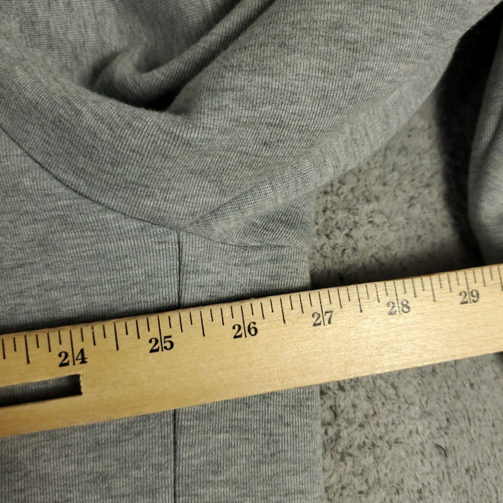 Nike - Keywords: "Nike" (brand), "Fleece," "Hoodie," "Gray," "2XL," "Tall Zip," "Long Sleeve," "Hooded," "Sports" are important Size US XXL / EU 58 / 5 - 7 Thumbnail