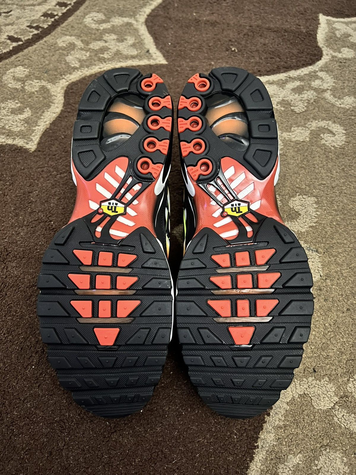 Nike NIKE AIR MAX PLUS PK ‘Sunset Orange Yellow’ 2021 Size US 11.5 / EU 44-45 - 5 Thumbnail