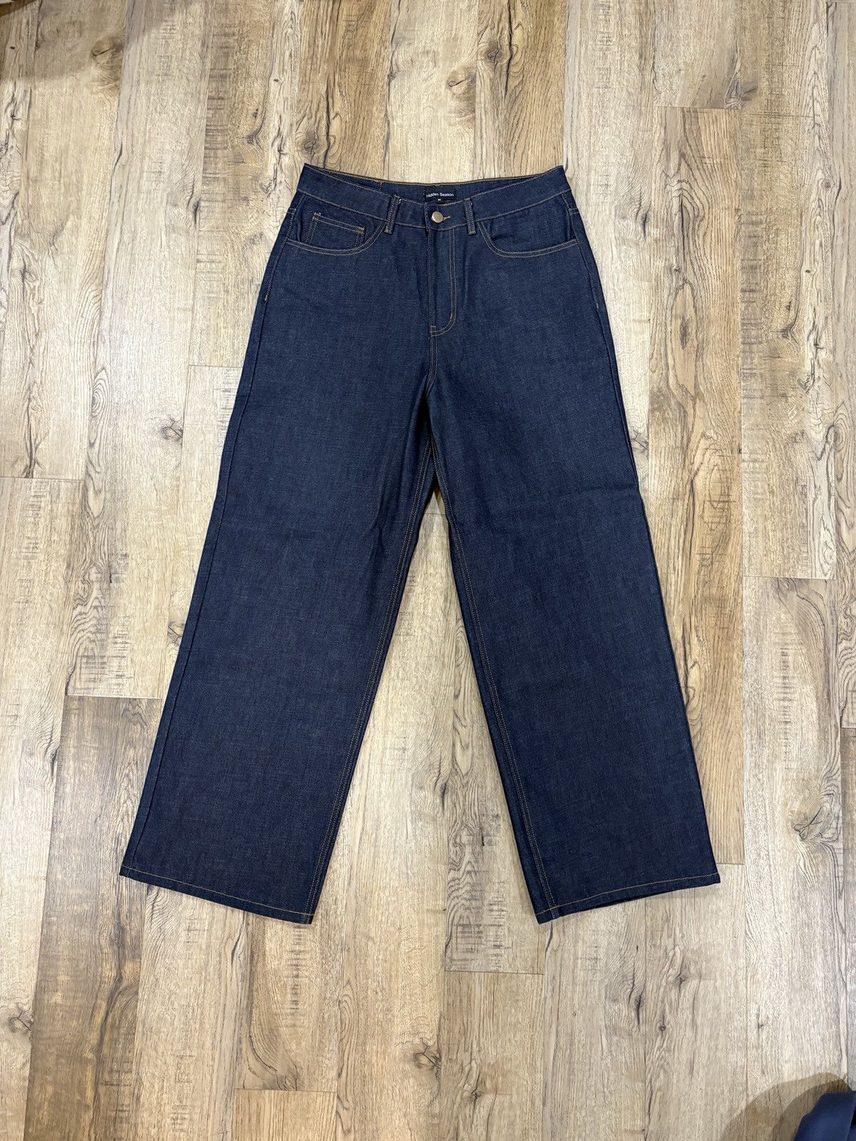 HIDDEN HIDDEN SEASON BAGGY RAW DENIM Size US 32 / EU 48 - 1 Thumbnail