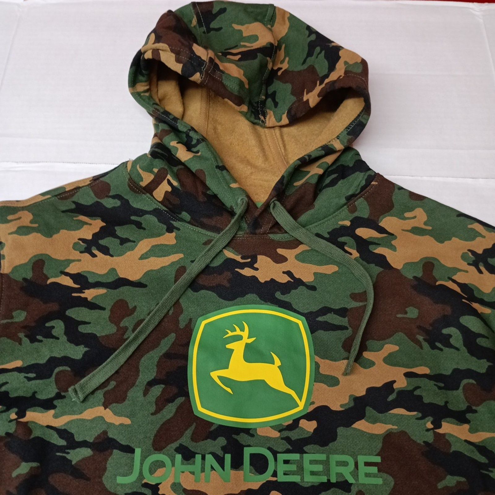 John Deere John Deere Hoodie Men's XL Core Camo Logo Outdoor Hunting Size US XL / EU 56 / 4 - 4 Thumbnail