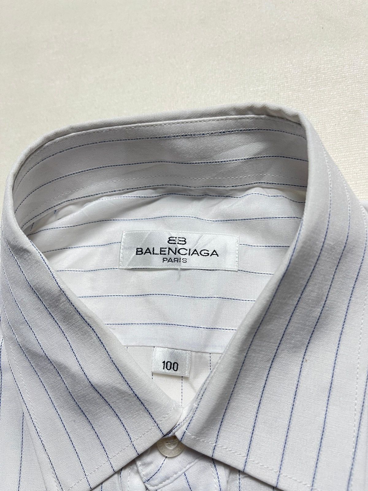 Balenciaga Vintage Balenciaga shirt Size US L / EU 52-54 / 3 - 7 Thumbnail