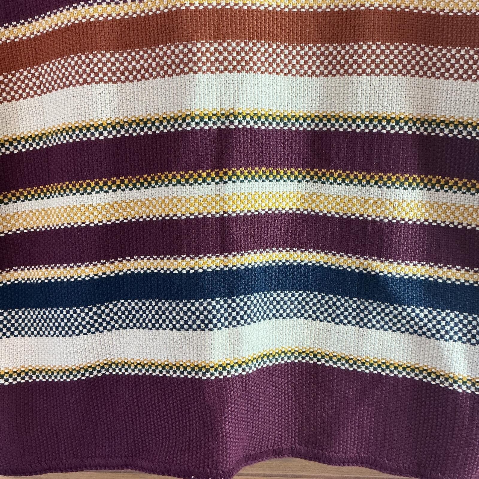 Other Vintage Furor Star FSJ Striped Sweater Vest Men’s Large Tags Size US L / EU 52-54 / 3 - 9 Thumbnail