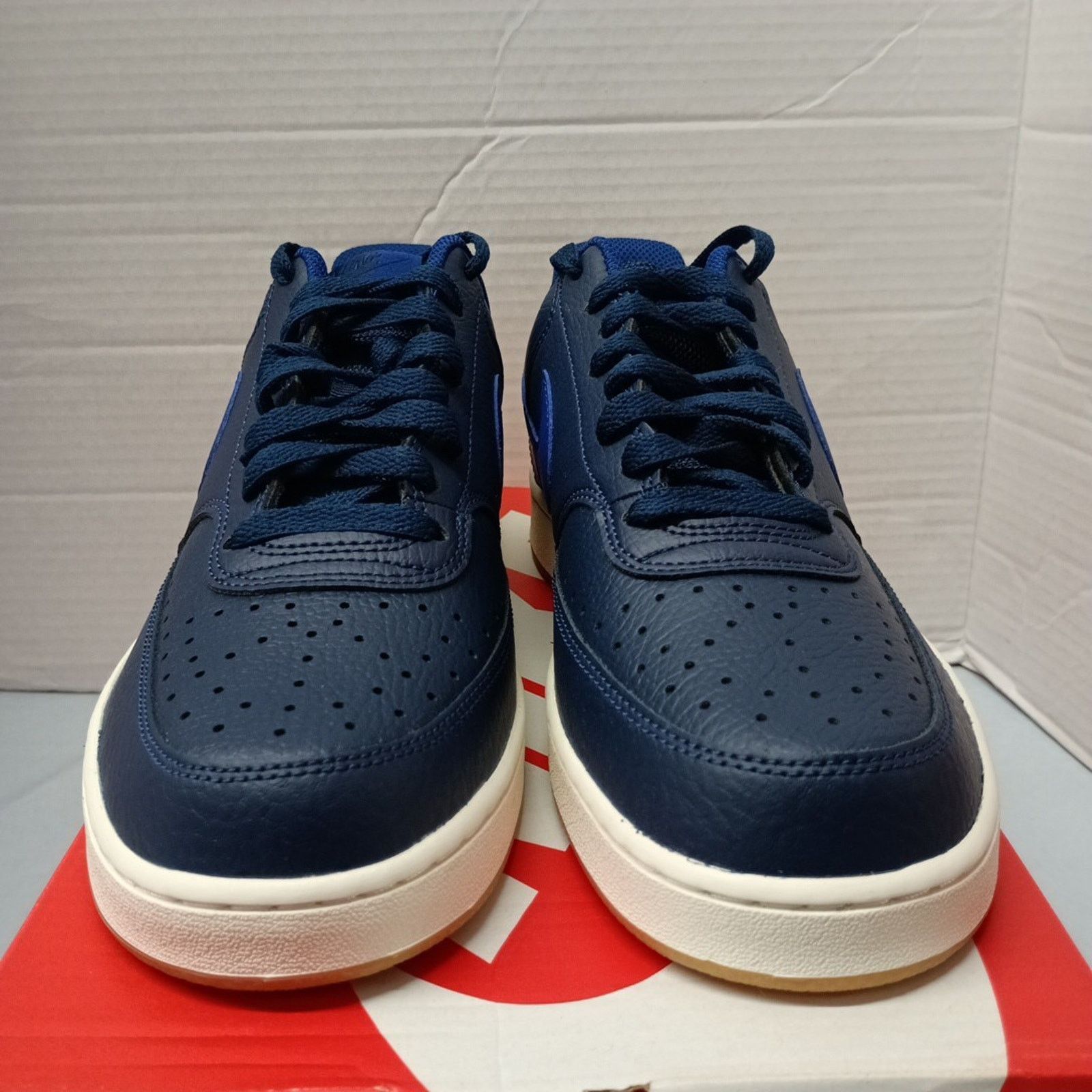 Nike Nike Court Vision Low Shoes Midnight Navy Men's Size 9 Blue Size US 9 / EU 42 - 2 Thumbnail