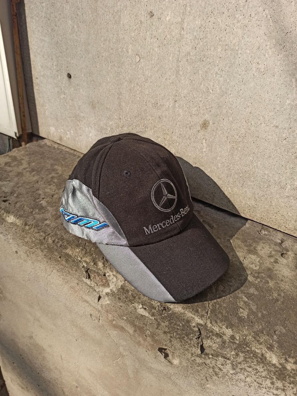 Casquette Vintage Mercedes Benz McLaren Vodafone – Homme, Noir, 5 Panneaux, Taille Unique