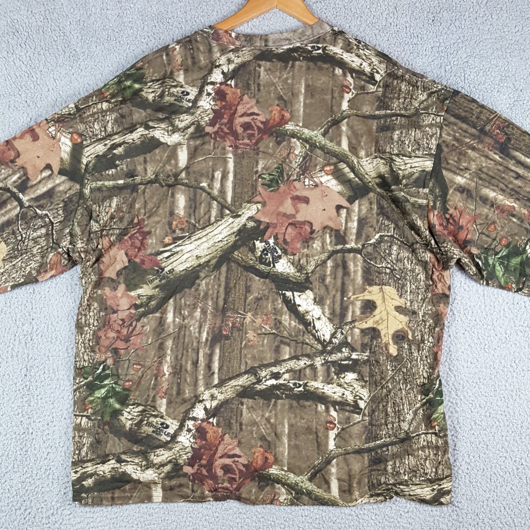 Vintage VINTAGE Mossy Oak Break Up Camo Long Sleeve Hunting Tee Men's 3XL Hunter T Shirt Show details? Size US XXL / EU 58 / 5 - 5 Thumbnail
