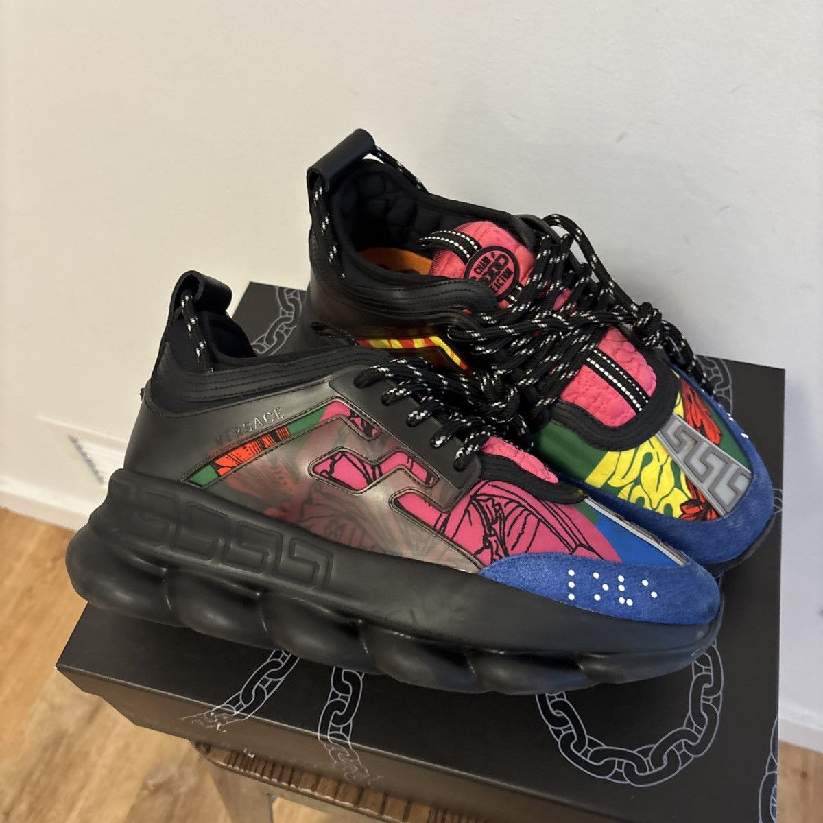Versace Versace Chain React Multicolor size 42 Size US 9 / EU 42 - 1 Thumbnail