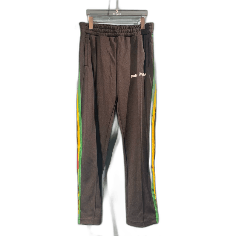 Palm Angels Palm Angels Black Rainbow Logo Pants Size US 36 / EU 52 - 1 Thumbnail