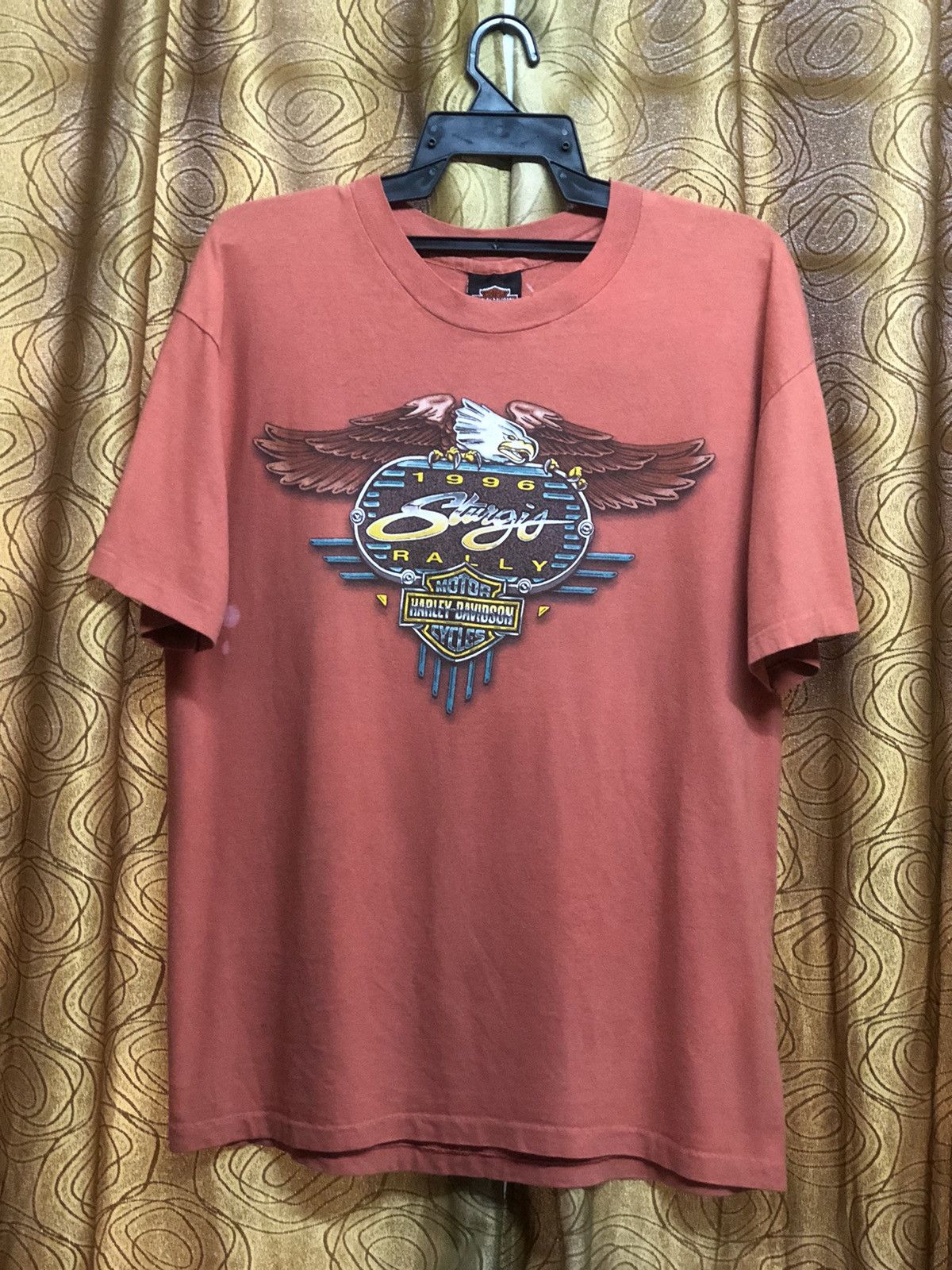 Harley Davidson × Vintage Vintage 90s Harley Davidson Sturgis Black Hills Size US L / EU 52-54 / 3 - 1 Thumbnail