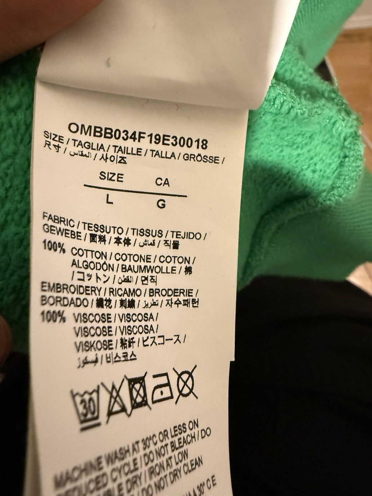 Off-White Off White Public Television Hoodie Size US L / EU 52-54 / 3 - 7 Thumbnail