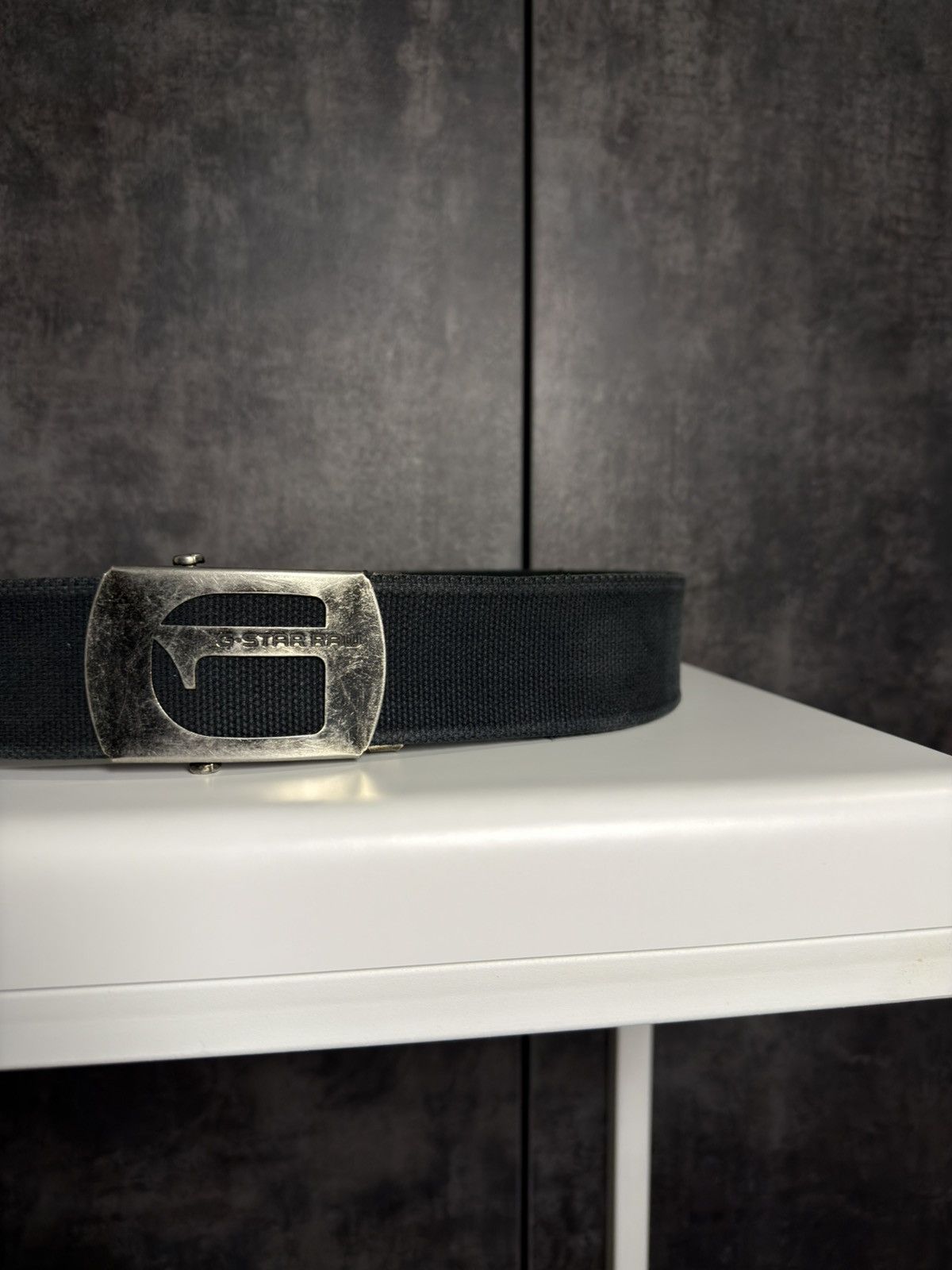 G-Star Sick Vintage G Star Metal Buckle Belt Y2K ERD Japanese 424 Size ONE SIZE - 5 Thumbnail