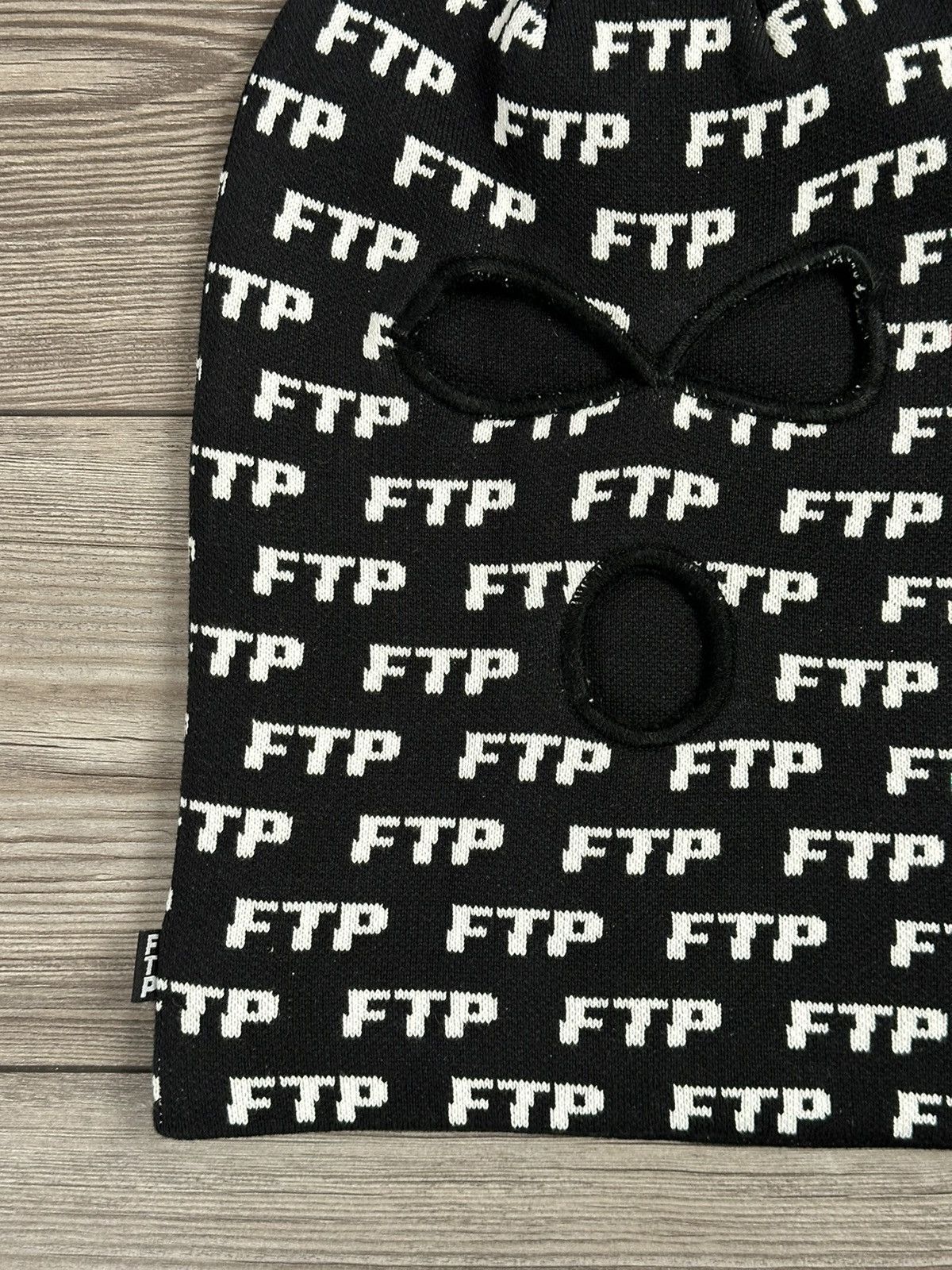 Fuck The Population × Other FTP Allover Logo Ski Mask Size ONE SIZE - 3 Thumbnail