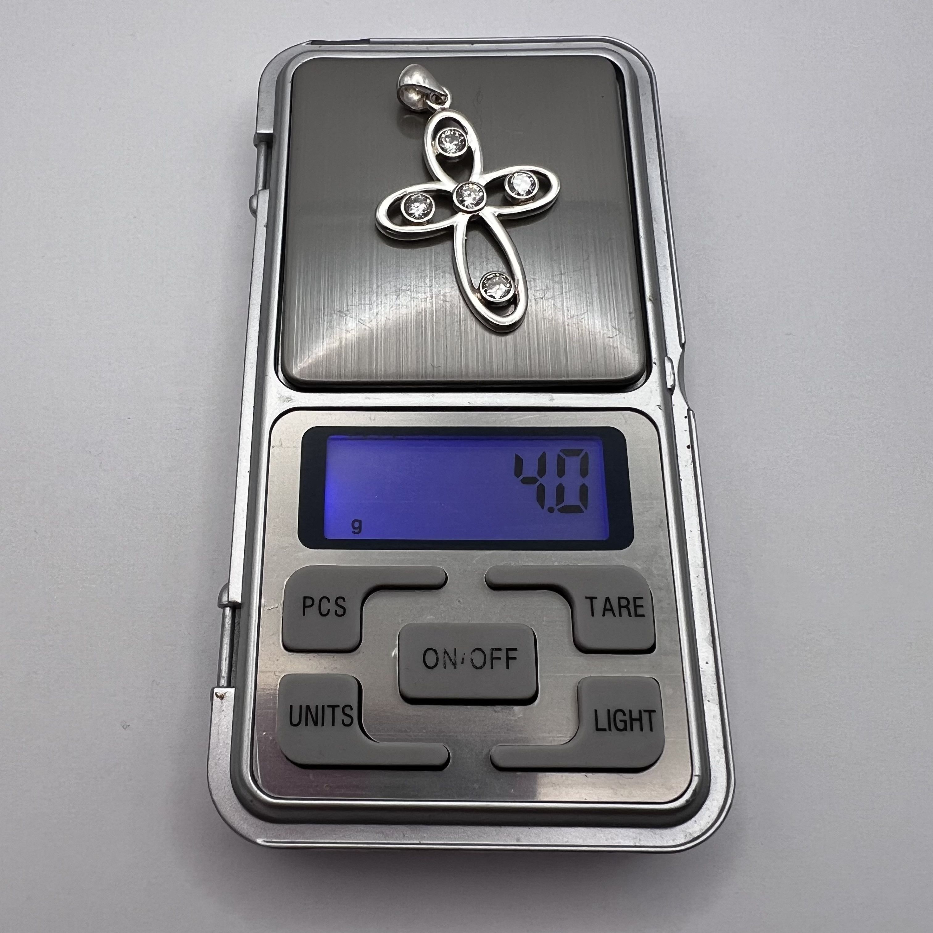 Sterling Silver Sterling Silver 925 Crucifix Cross Pendant Jesus Christ 4g Size ONE SIZE - 4 Thumbnail