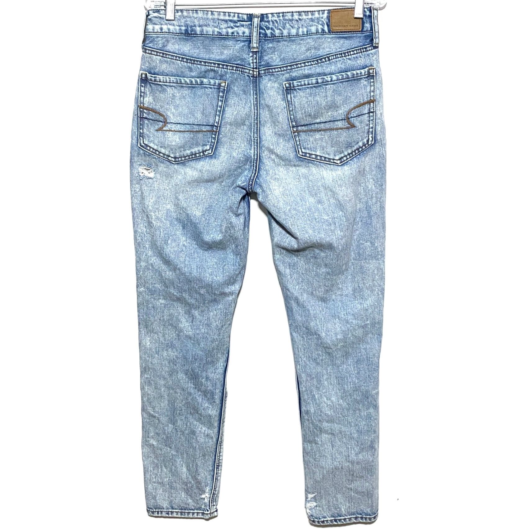 American Eagle Outfitters VINTAGE American Eagle Tomgirl Button Fly Jeans Womens 6 Ripped Distressed Grunge Y2K Jeans Womens 6 Grunge Punk Distressed Jeans Mens? Size 30" / US 8 / IT 44 - 2 Thumbnail