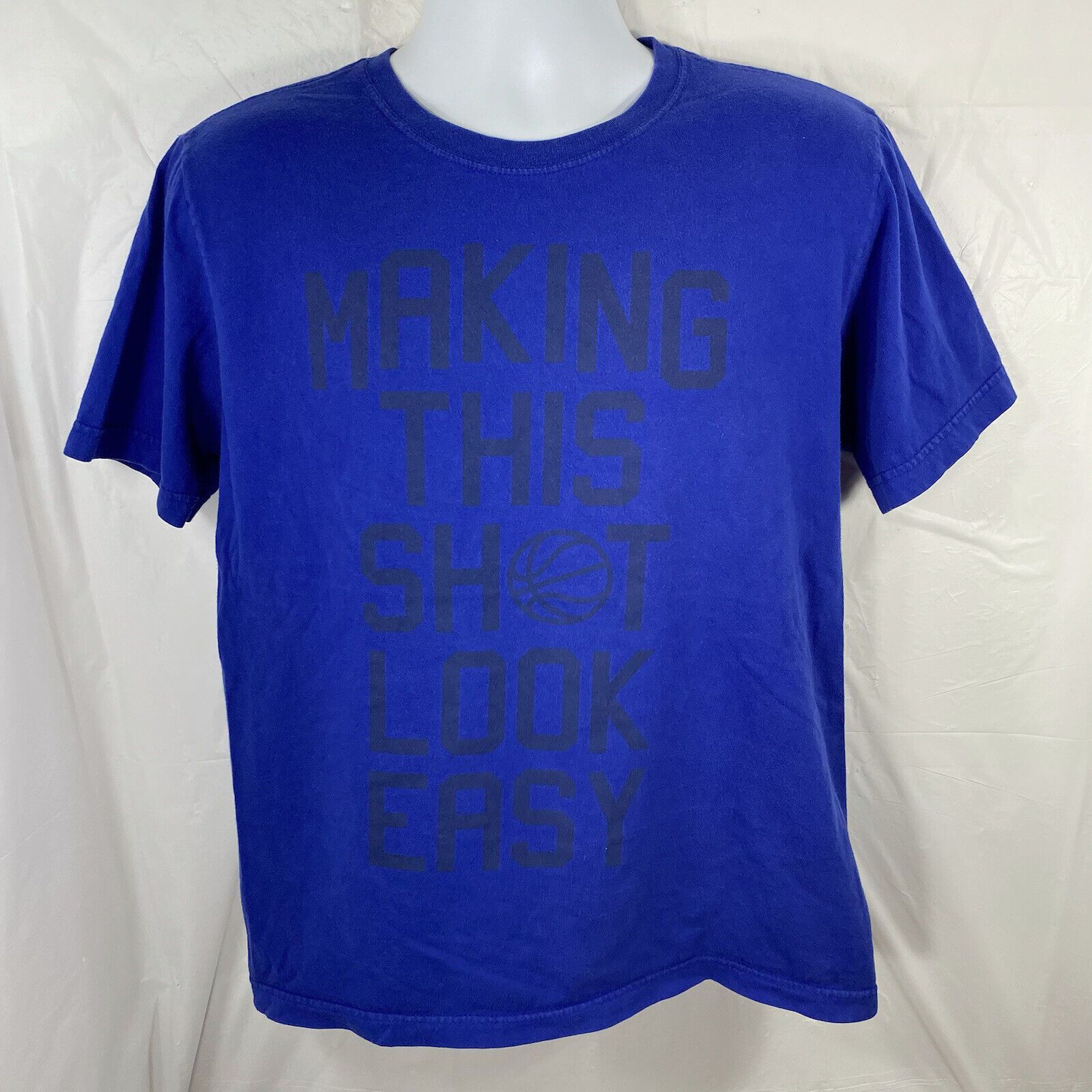 Nike Nike Medium Basketball Making Shot Look Easy Graphic Tee Size US M / EU 48-50 / 2 - 1 Thumbnail