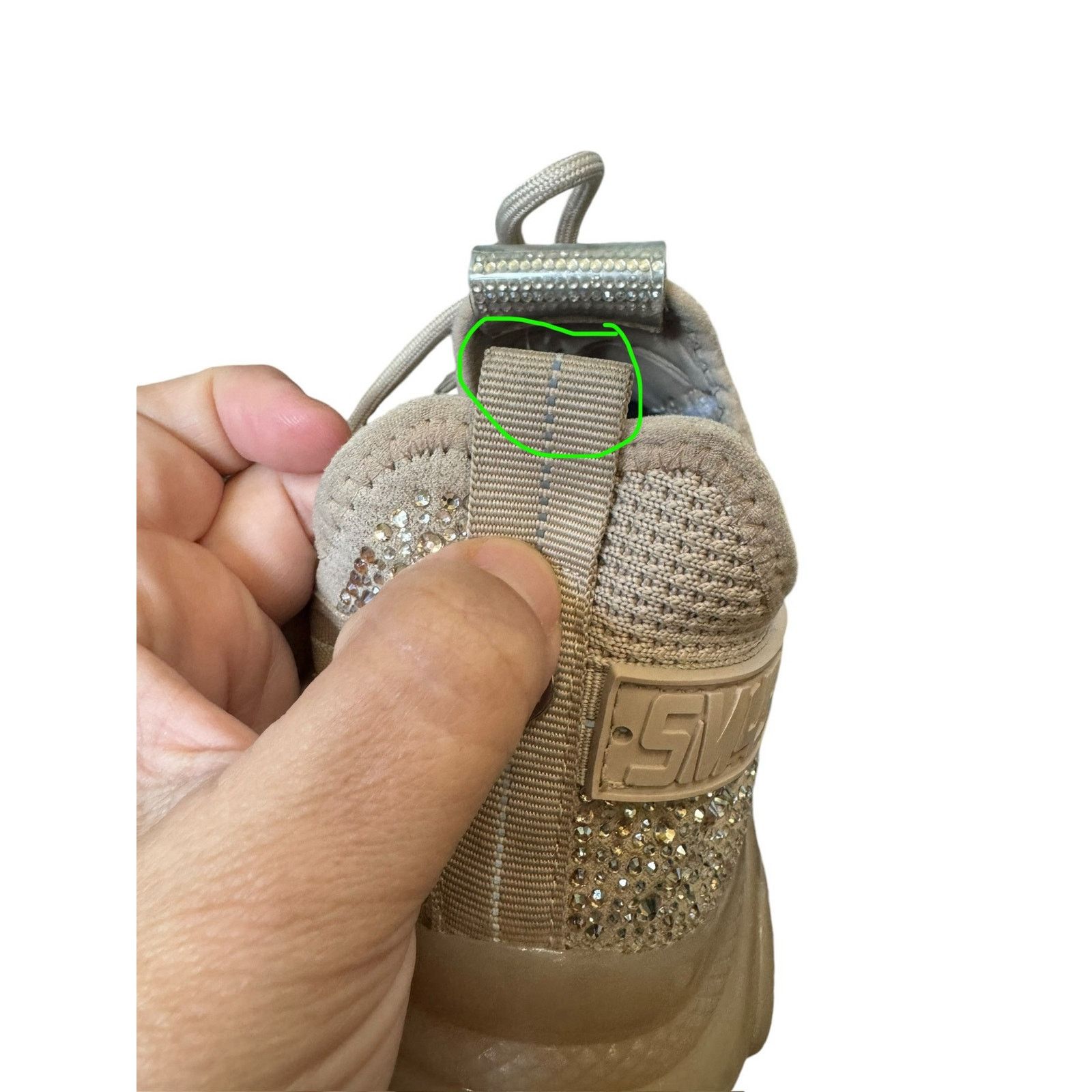 Steve Madden Steve Madden Maxima NY90 rhinestone sneakers size 9 Size US 9 / IT 39 - 7 Thumbnail