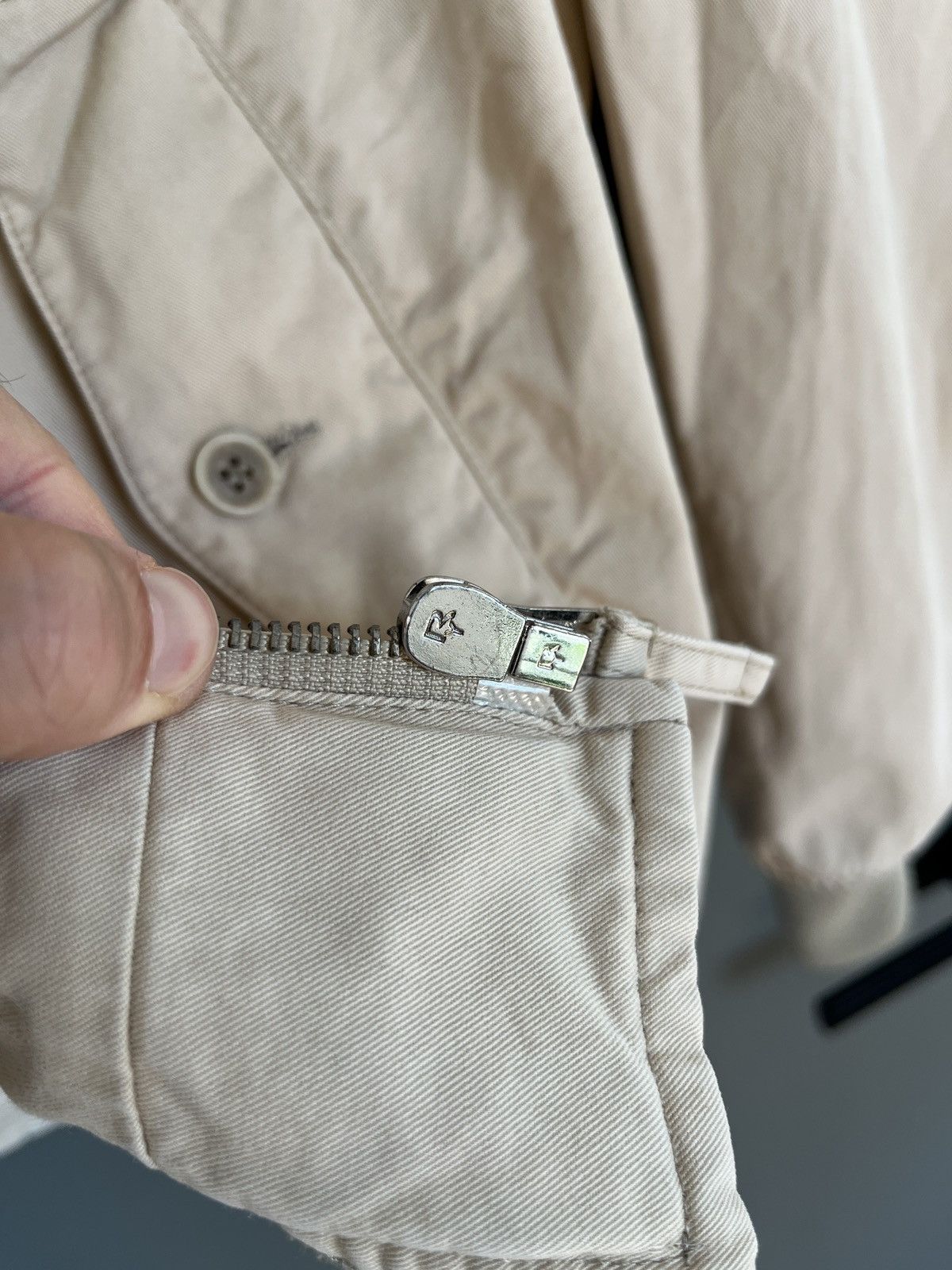 Avirex AVIREX Cotton Beige Classic Flight Bomber Jacket Size US XL / EU 56 / 4 - 17 Thumbnail