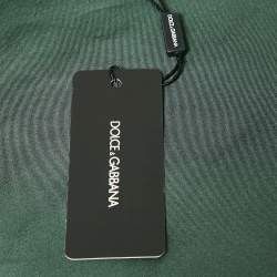 Dolce & Gabbana o1y1224 Size: OS / Scarf in Silk Green/Black Size ONE SIZE - 4 Thumbnail