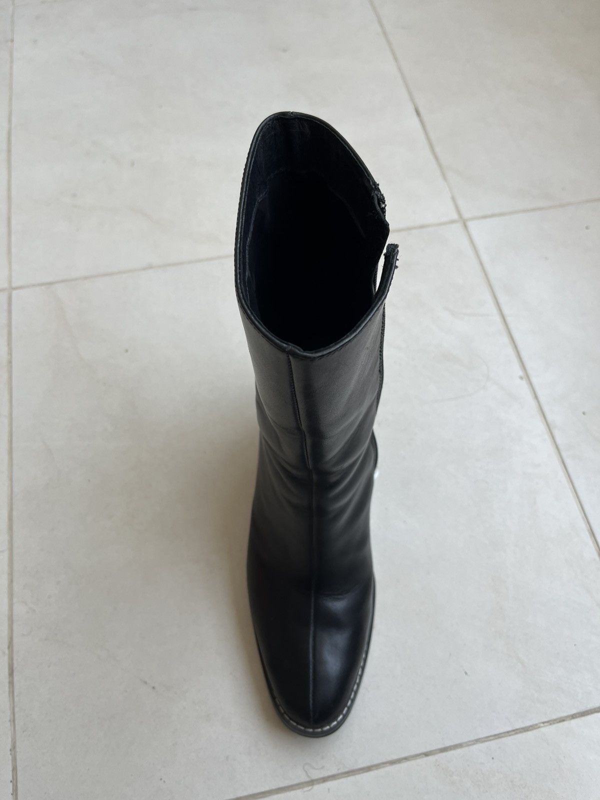 Vintage Vintage High Heel Leather Boots Size US 9.5 / IT 39.5 - 9 Thumbnail