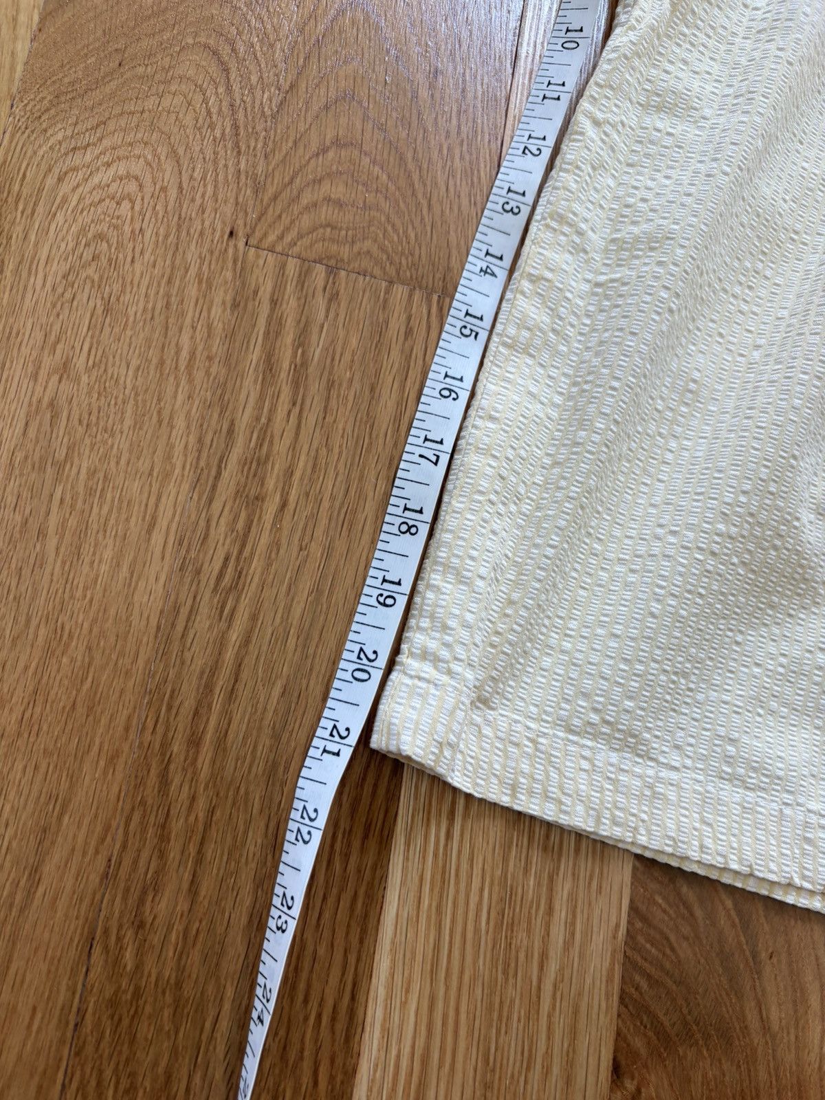 Peter Millar Peter Millar Vintage 90s Pleated Seersucker Golf Shorts 38 Size US 38 / EU 54 - 13 Thumbnail