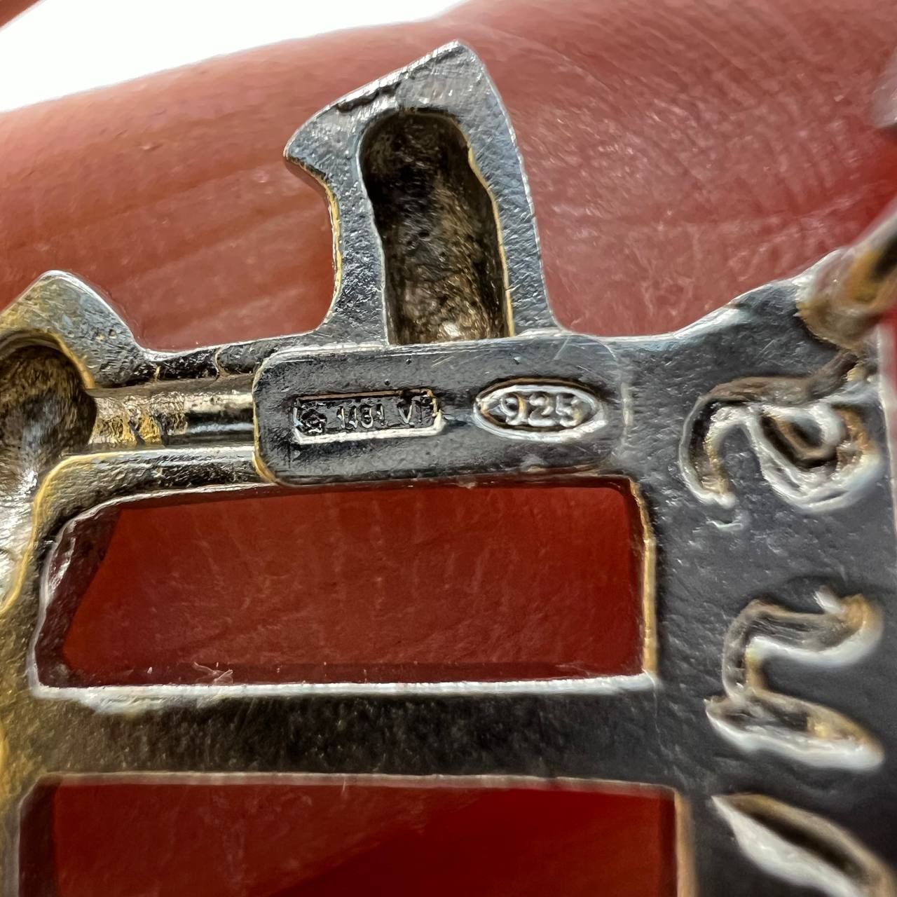Sterling Silver By Simon Vintage Pendant Wolf Sterling Silver 925 Italy Size ONE SIZE - 7 Thumbnail