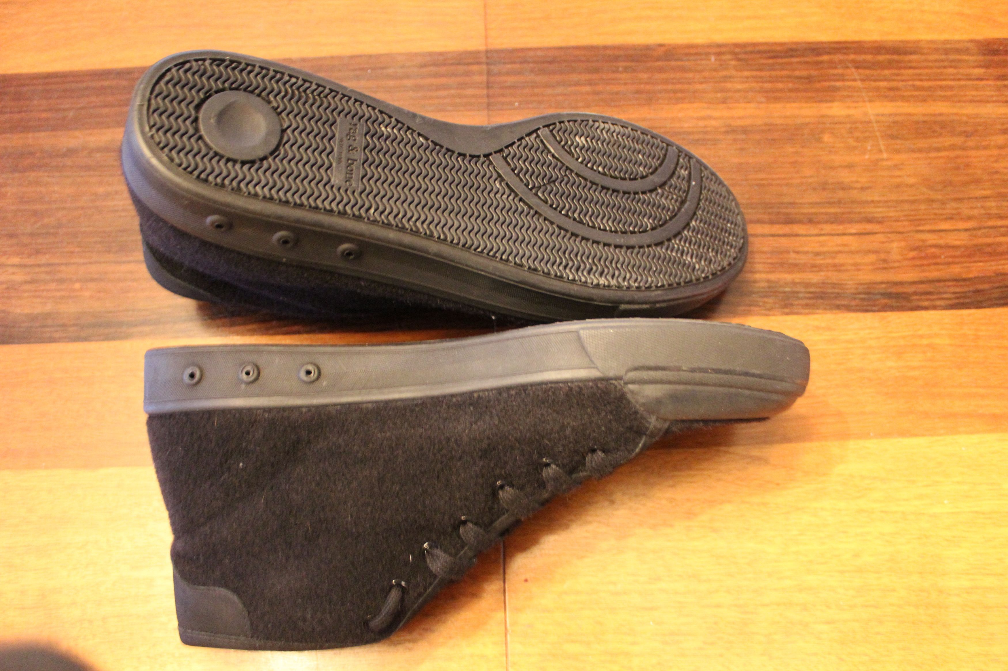 Rag & Bone Rag & Bone “Standard Issue” Trainer – Boiled Wool (2014) Size US 11 / EU 44 - 6 Thumbnail