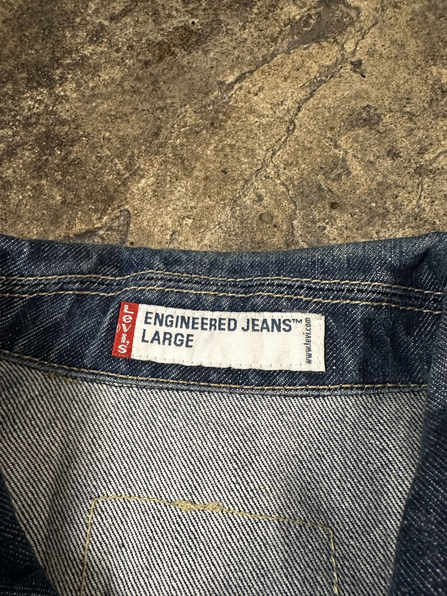 Engineered Garments × Levi's Y2k Levi's Engineered Denim Vintage Jacket Size US L / EU 52-54 / 3 - 7 Thumbnail