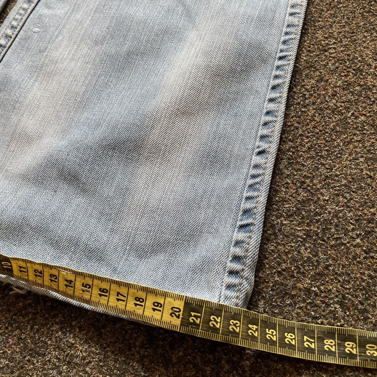 Vintage Vintage Y2K Faded Flare Jeans Bootcut Grunge Thrashed 32 Size 32" / US 10 / IT 46 - 8 Thumbnail