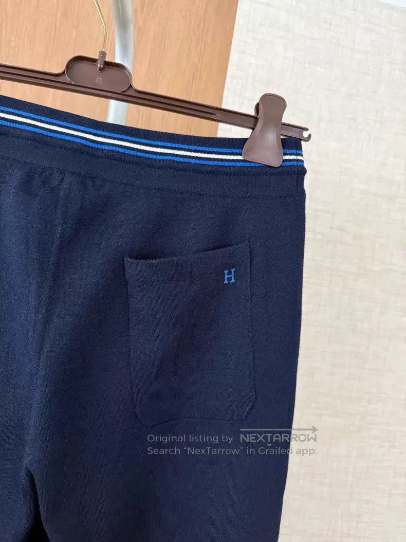 Hermes Hermes size L Men's knitted track pants for spring and autu Size US 26 / EU 42 - 3 Thumbnail