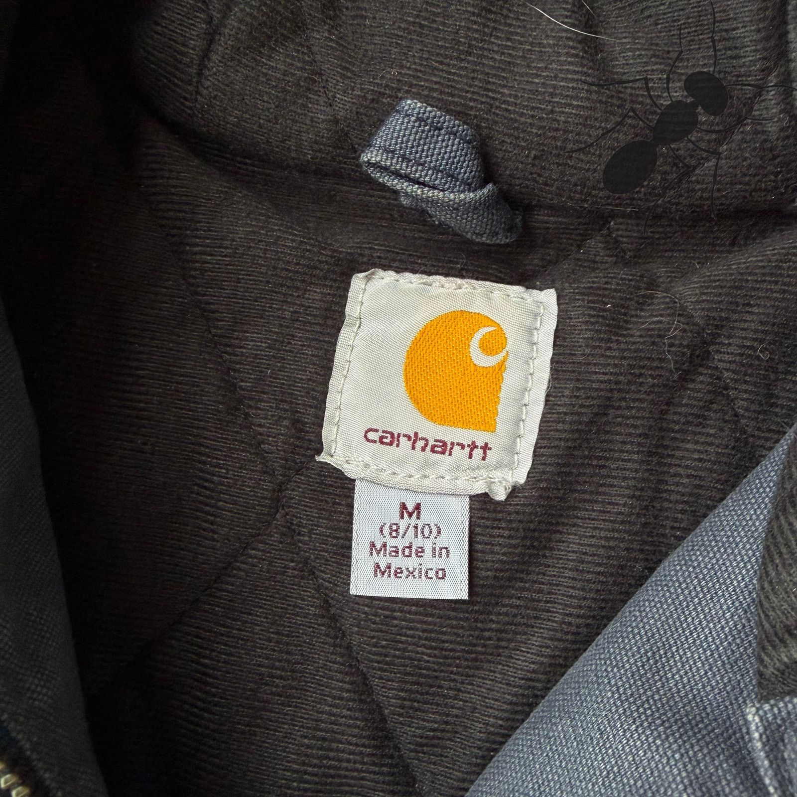 Carhartt × Vintage Carhartt WOMENS WJ130 blue hooded work wear jacket Size US M / EU 48-50 / 2 - 9 Thumbnail