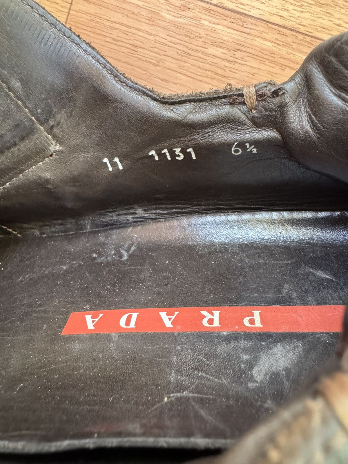 Prada 🔥AW99 Velcro Brixxen low Sneakers Size US 7 / EU 40 - 11 Thumbnail