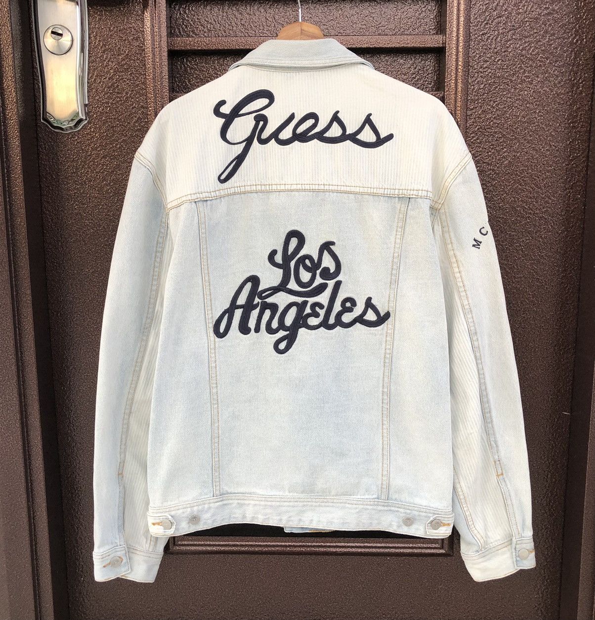 Guess Guess Los Angeles Oversized Vintage Denim Jacket Size US M / EU 48-50 / 2 - 5 Thumbnail