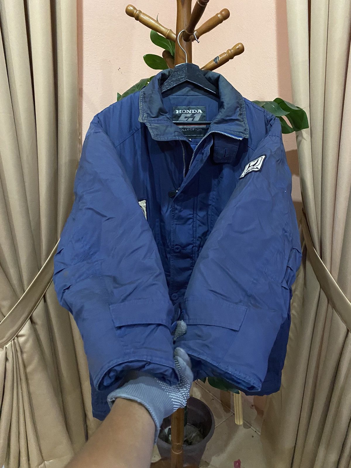 Honda VINTAGE HONDA WINDBREAKER JACKET Size US L / EU 52-54 / 3 - 6 Thumbnail