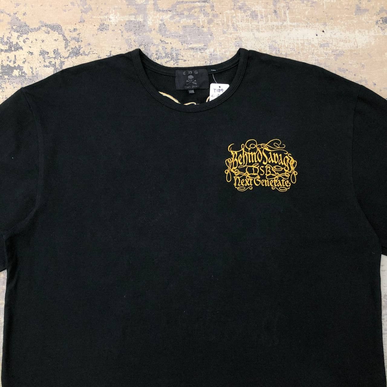 Japanese Brand T189 SUKAJAN EMBROIDERY BEHIND SAVAGE NEXT GENERATE TEE Size US XXL / EU 58 / 5 - 4 Thumbnail