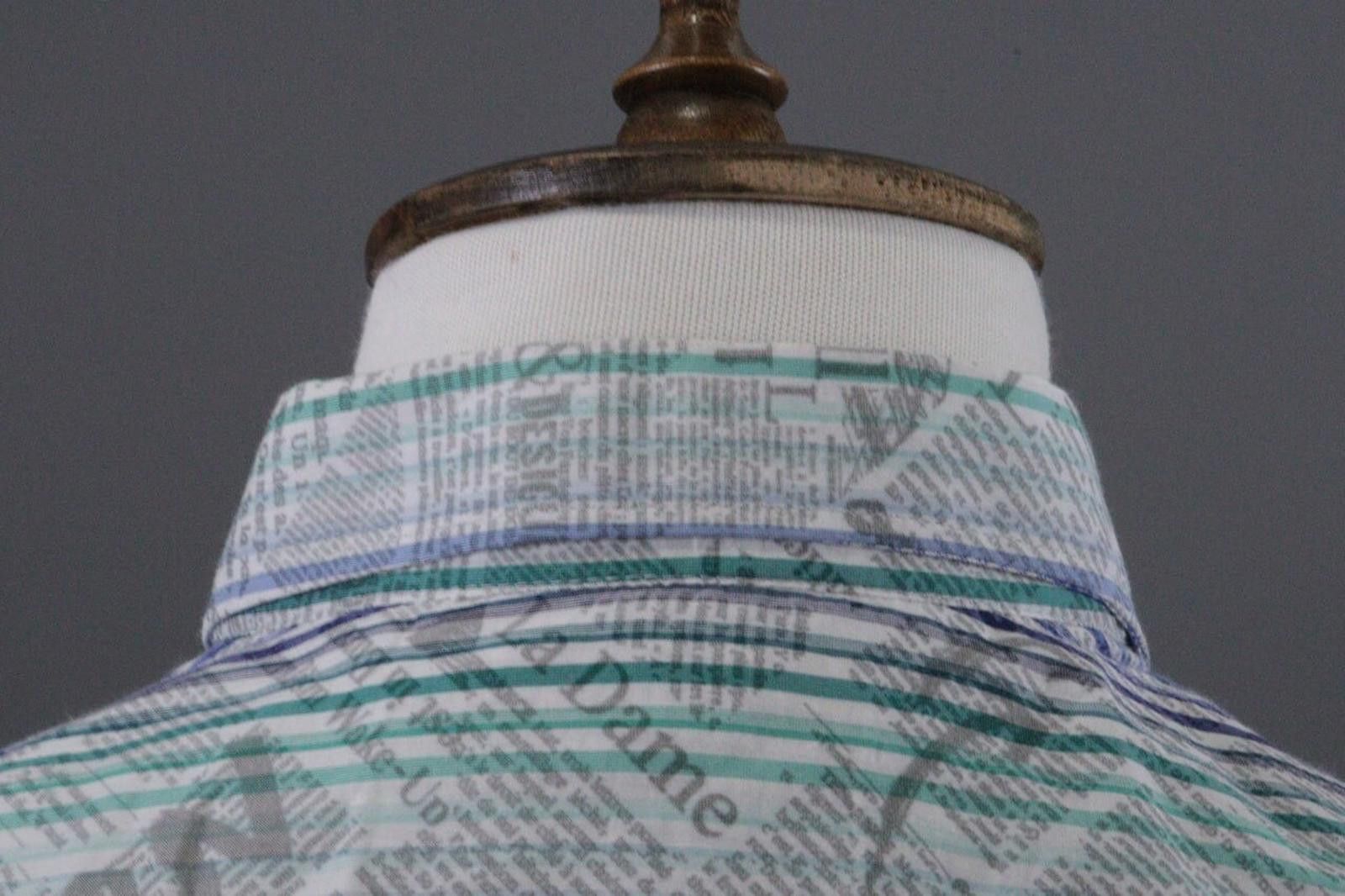 Desigual Desigual Barcelona Multicolor Striped Down Shirt Size L Size US L / EU 52-54 / 3 - 10 Thumbnail