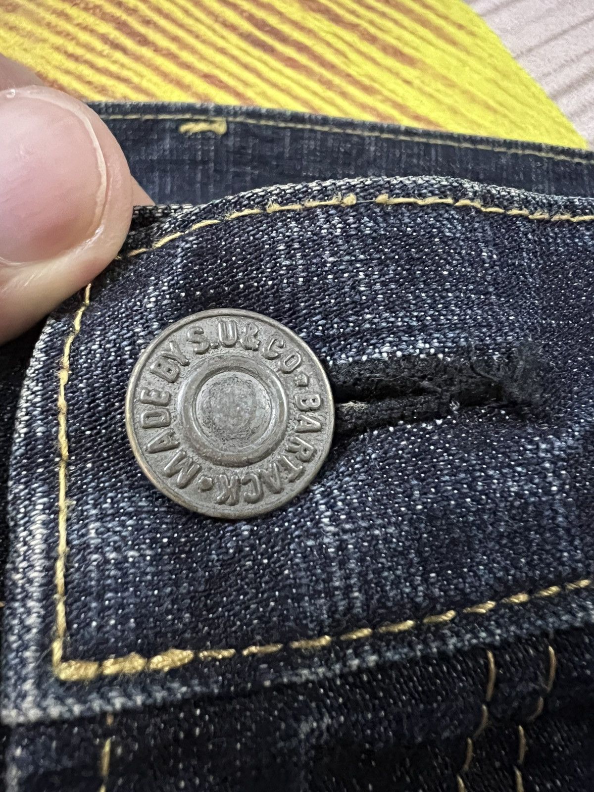 If Six Was Nine × Japanese Brand × Vintage BARTACK & CO BLUE JEANS KAPiTAL STYLE VERY NICE Size US 31 - 7 Thumbnail