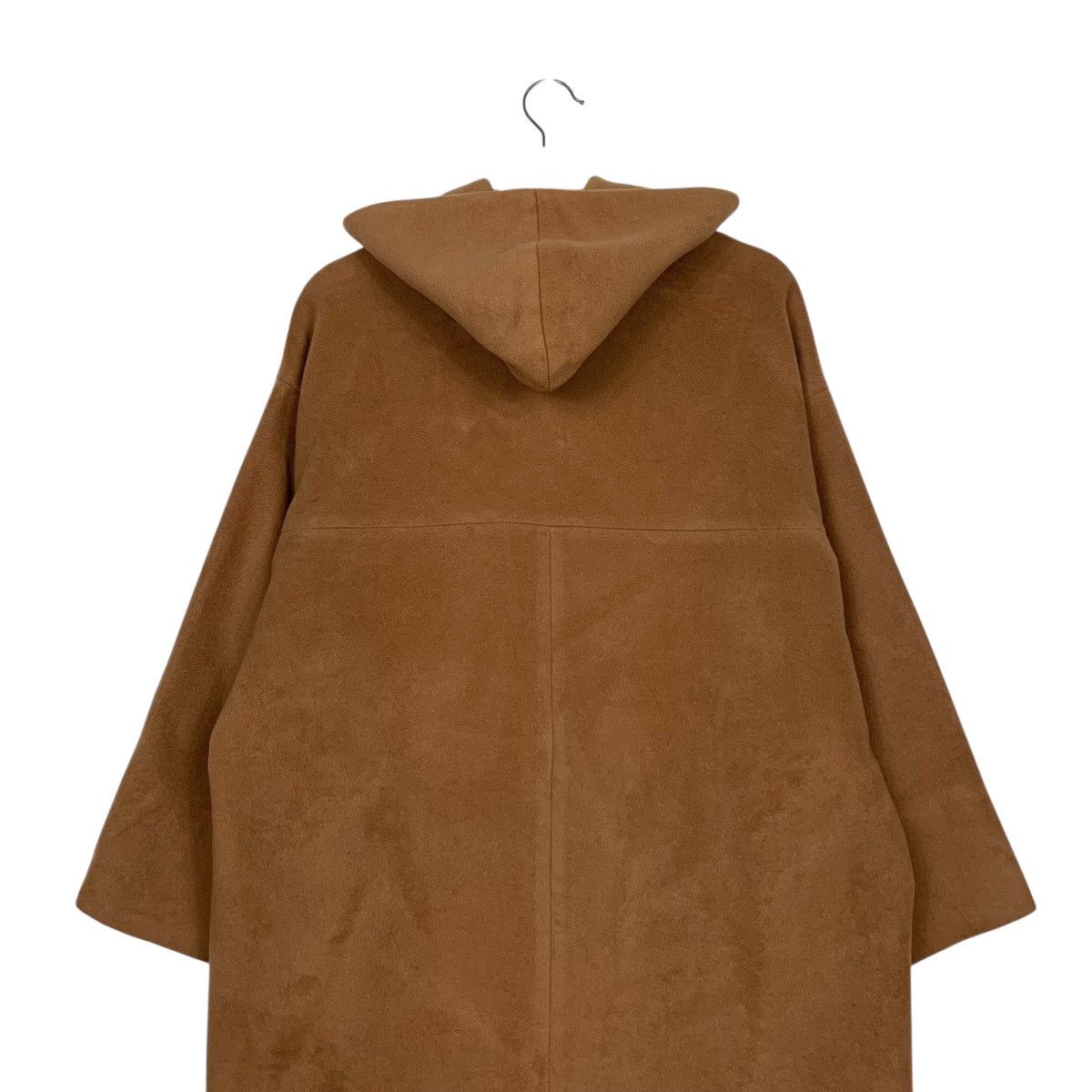 Japanese Brand Ined Inspired By Yohji Yamamoto Wool Hooded Overcoat Size M / US 6-8 / IT 42-44 - 9 Thumbnail