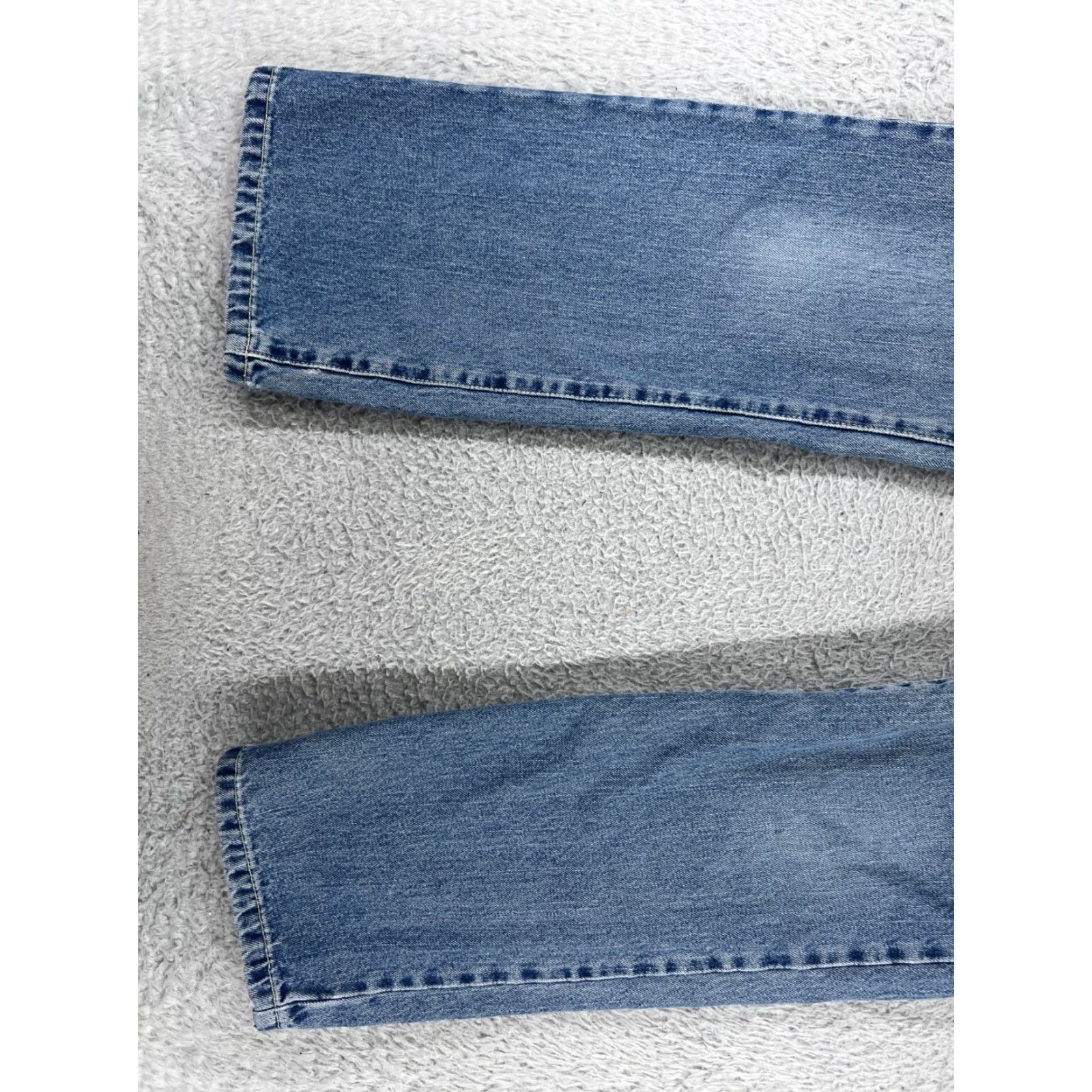 Tommy Hilfiger Tommy Hilfiger Jeans Womens 7 Blue Denim Bootcut Mid Rise 5-Pocket Design Embroidered Cotton Blend Distressed Stretch Size 28" / US 6 / IT 42 - 2 Thumbnail